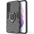Telefontok a Samsung Galaxy S23, Kickstand Ring, fekete