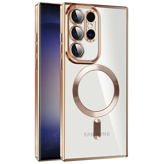 Telefontok a Samsung Galaxy S22 Ultra, MagSafe Hybrid, arany