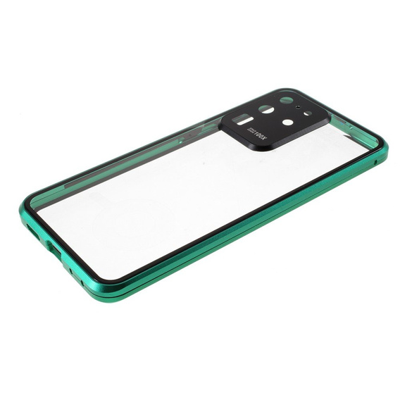 Tok Samsung Galaxy S20 Ultra, Magnetic Dual Glass, zöld