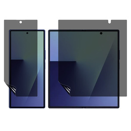 Elülső + hátsó adatvédelmi hidrogél fólia a Samsung Galaxy Z Fold7 5G számára
