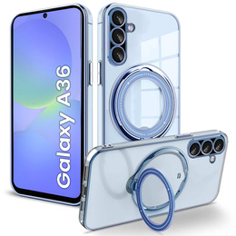 Mágneses tok Samsung Galaxy A36 5G készülékhez, MagSafe, kék