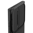 Spigen Optik Armor fekete tok Samsung Galaxy S23 Ultra készülékekhez