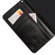 Pattintható tok a Realme 11 Pro / 11 Pro +, Butterfly, fekete