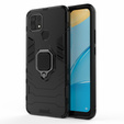 Telefontok a Oppo A15 / A15s, Kickstand Ring, fekete