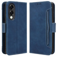 Pattintható tok a Samsung Galaxy S25 Edge, Card Slot, sötétkék