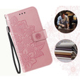 Pattintható tok a Xiaomi Redmi 13C / Poco C65, Mandala Flower, rózsaszín