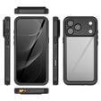 Tok iPhone 17 Pro Max készülékhez, IP68 vízálló Redpepper, fekete