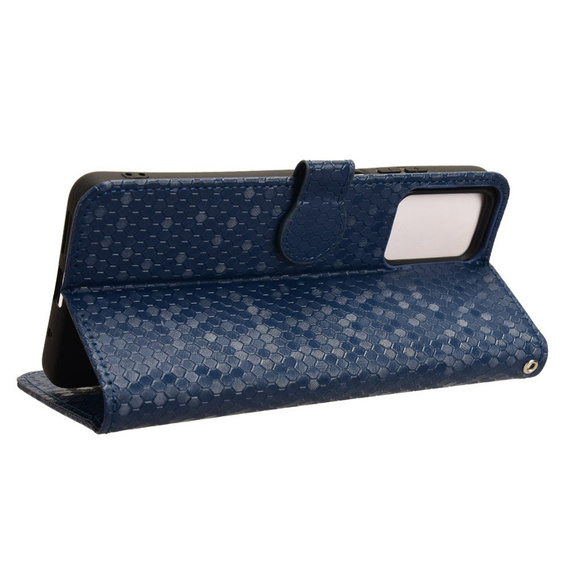 Flap tok Motorola Moto G24 / G24 Power / G04, Wallet Rhombus, kék