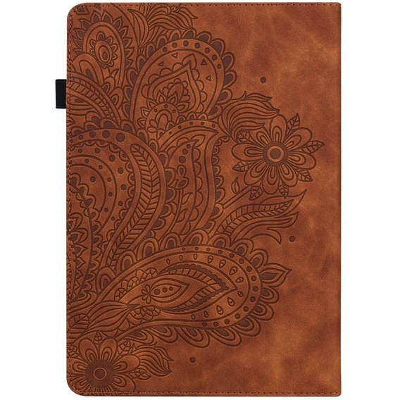 Pattintható tok Amazon Kindle Paperwhite 5 (2021), flower, kék