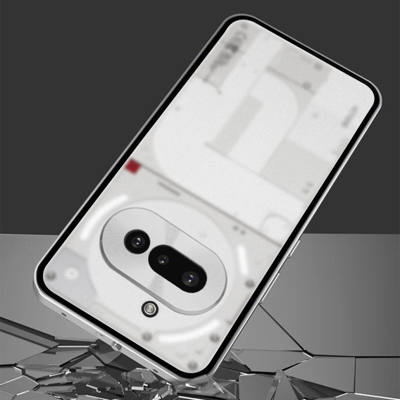 Tok az Nothing Phone 3A, Frame Case, ezüst