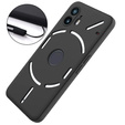 Telefontok a Nothing Phone 2, Silicone Lite, fekete