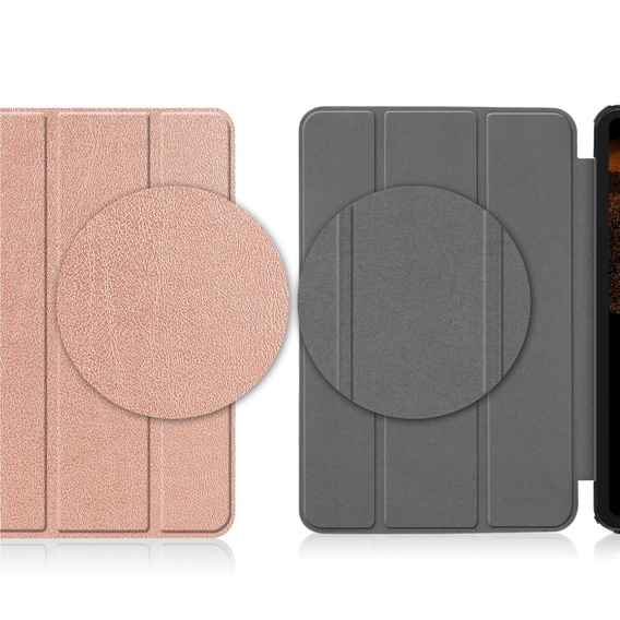 Tok Samsung Galaxy Tab S9 Ultra, Smartcase, rózsaszín rose gold