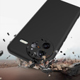 Telefontok a Xiaomi Poco F7 Ultra, Silicone MagSafe, fekete