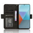 Pattintható tok a Xiaomi Redmi Note 13 Pro 5G, Card Slot, fekete
