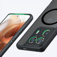 Tok Motorola Edge 50 Ultra-hoz, MagSafe, ERBORD Matt Case, fekete