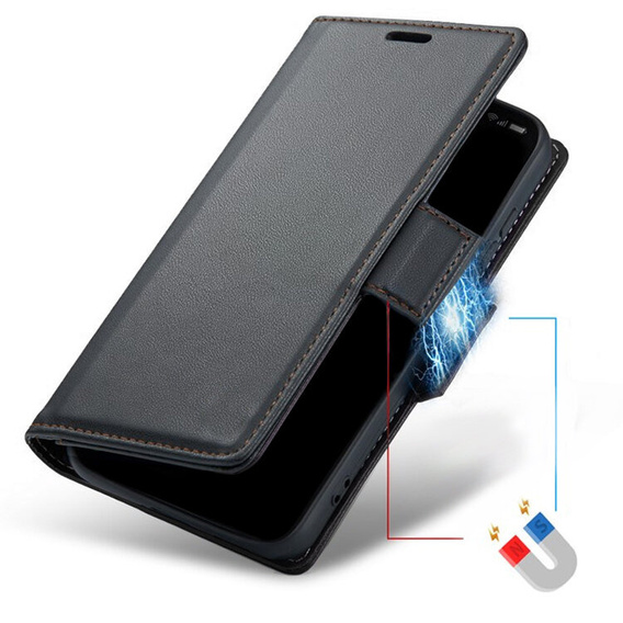 ERBORD Fényes Litchi pénztárca Motorola Edge 60 Pro számára