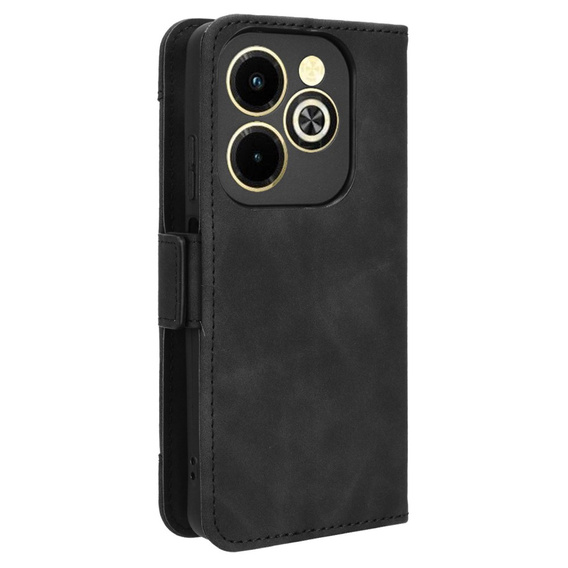 Pattintható tok a Infinix Hot 40i, Card Slot, fekete