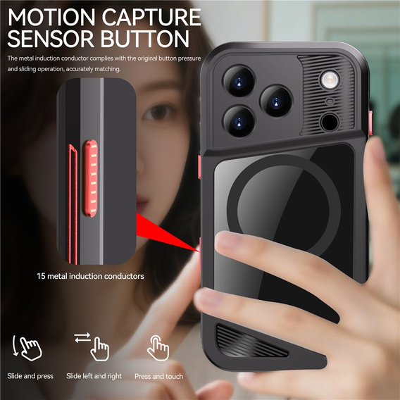 SHELLBOX GTM IP68 vízálló tok MagSafe-vel iPhone 17 Pro-hoz