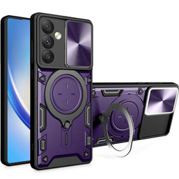 Páncélozott tok Samsung Galaxy A54 5G, CamShield Slide, lila