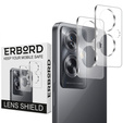 2x ERBORD edzett üveg a kamera számára, hogy Oppo A79 5G, átlátszó