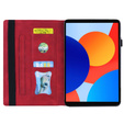 Tok Xiaomi Redmi Pad SE 8.7, Classic, tolltartóval, piros