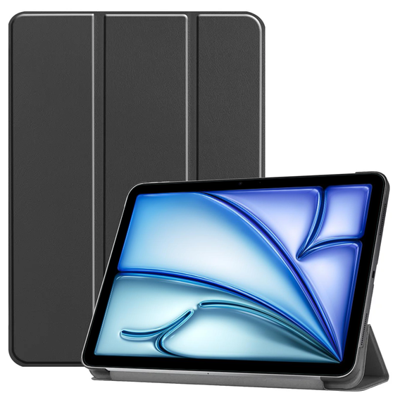 Tok iPad Air 13" 2025/2024 (7/6 gen.), Smartcase, fekete