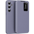 Flip tok Samsung Galaxy S24+ Plus, Smart View Wallet, lila