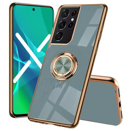 Telefontok a Samsung Galaxy S22 Ultra, Electro Ring, szürke