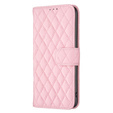 Pattintható tok a Xiaomi Redmi Note 13 Pro 5G, Wallet, BINFEN COLOR, rózsaszín