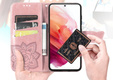Pattintható tok a Motorola Edge 50 Neo / Motorola ThinkPhone 25, Butterfly, rózsaszín rose gold