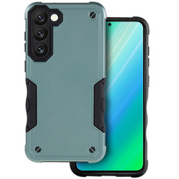 Páncélozott tok a Samsung Galaxy S23, Dual-Layer, zöld