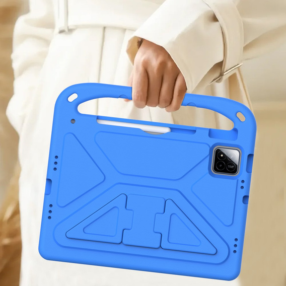 Gyermek tok Xiaomi Pad 7 / 7 Pro, fogantyúval, kék