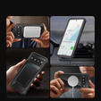 Tok Google Pixel 8 Pro készülékhez, Shockproof, fóliával, MagSafe-hoz, fekete