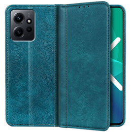 Telefontok a Xiaomi Redmi Note 12 4G, Wallet Litchi Leather, zöld