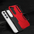 Telefontok a Samsung Galaxy S23 Plus, Protective MagSafe, piros