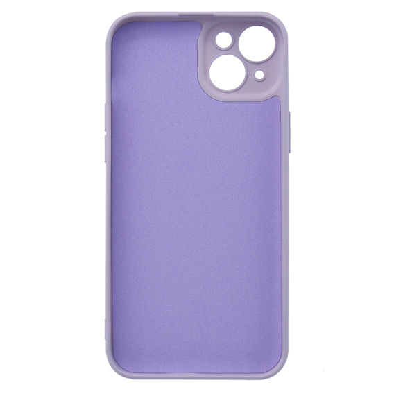Telefontok a iPhone 15, Silicone Lite, lila