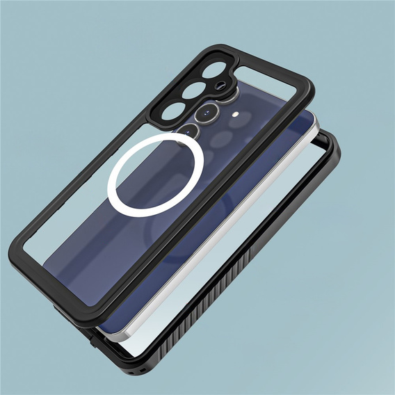 Redpepper IP68 vízálló tok 360°-os védelemmel és MagSafe-vel a Samsung Galaxy S25 FE készülékhez