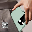 Flip tok Samsung Galaxy S25 Edge, Smart View Wallet, zöld