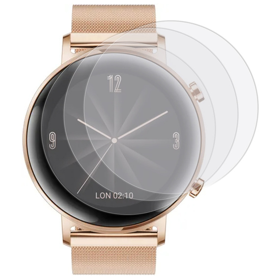 3x ERBORD hidrogél fólia Huawei Watch GT 2 42mm