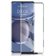 Mocolo Full Glue edzett üveg a következőkhöz Huawei P50 Pro, fekete keret