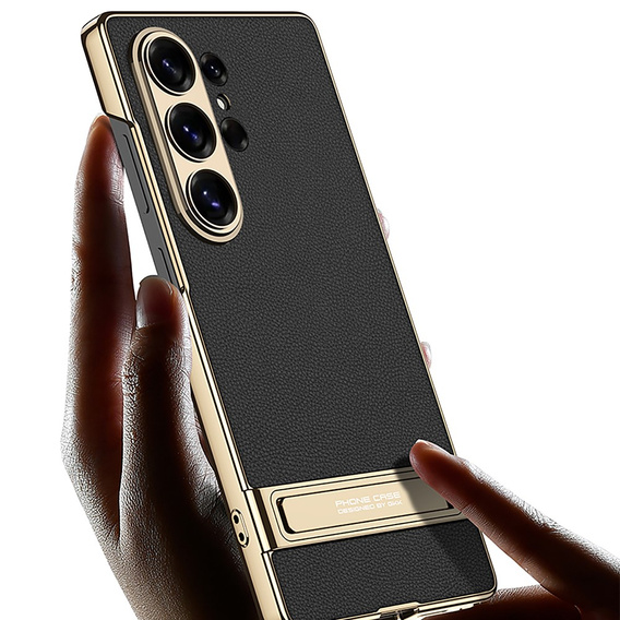 Electro Frame bőr tok állvánnyal Samsung Galaxy S26 Ultra készülékhez