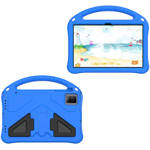 Gyermek tok T Tablet 5G, fogantyúval, kék