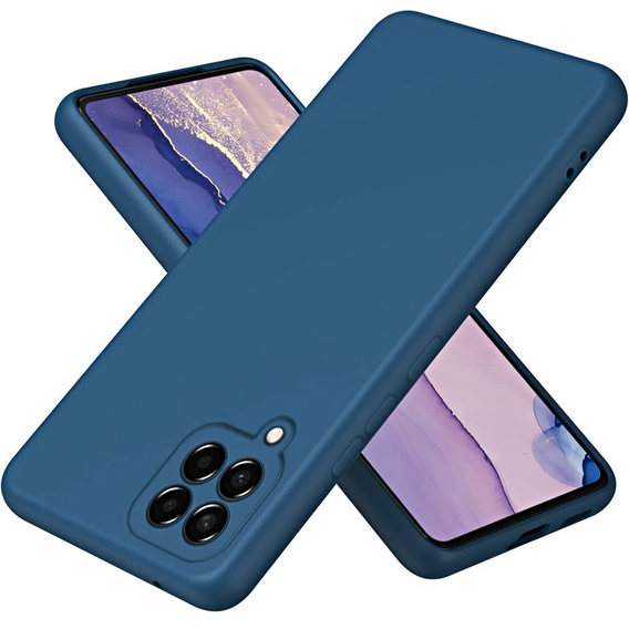 Telefontok a Samsung Galaxy M33 5G, Silicone Lite, kék