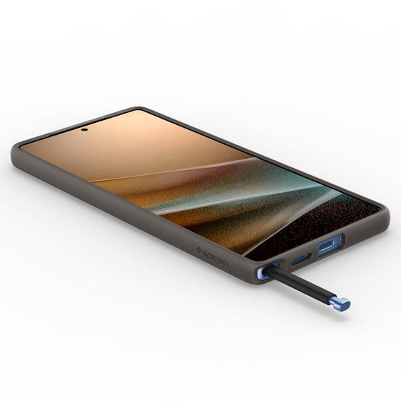 Spigen tok Samsung Galaxy S25 Ultra készülékhez, Nano Pop MagSafe, szürke + 9H edzett üveg