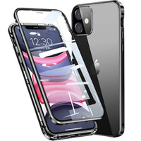 Tok iPhone 11, Magnetic Dual Glass, fekete