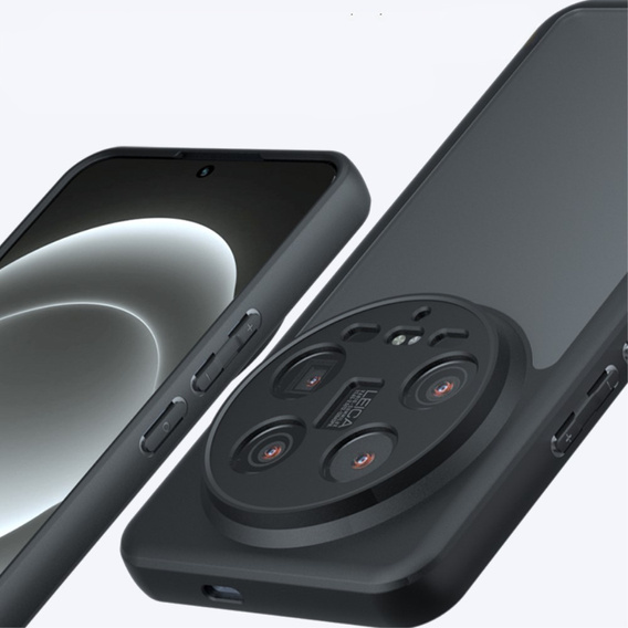 Tok Xiaomi 14 Ultra, Fusion Hybrid, kameravédelemmel, átlátszó / fekete