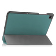 Tok Samsung Galaxy Tab A9, Smartcase, zöld