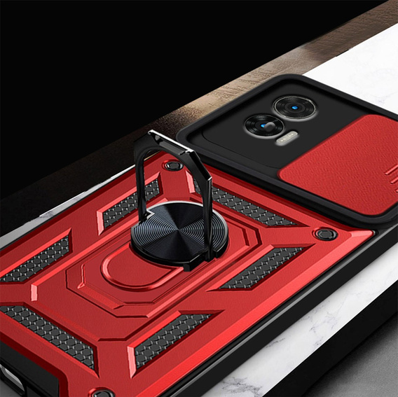 Telefontok a Motorola Edge 30 Neo 5G, CamShield Slide, piros