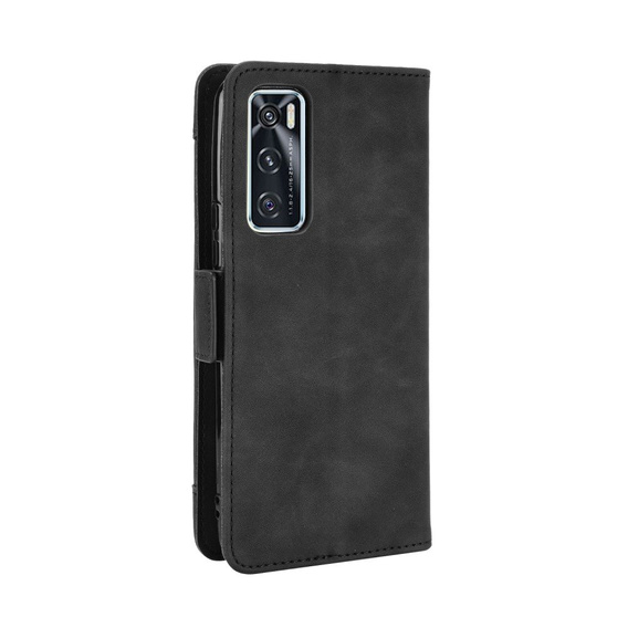 Pattintható tok a vivo V20 SE / vivo Y70 2020, Card Slot, fekete