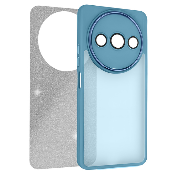 Telefontok a Xiaomi Redmi A3, Glittery Powder, kék